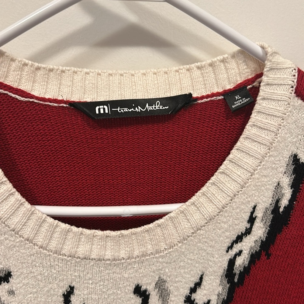 Travis Mathew Golf Sucks Christmas Sweater View 3